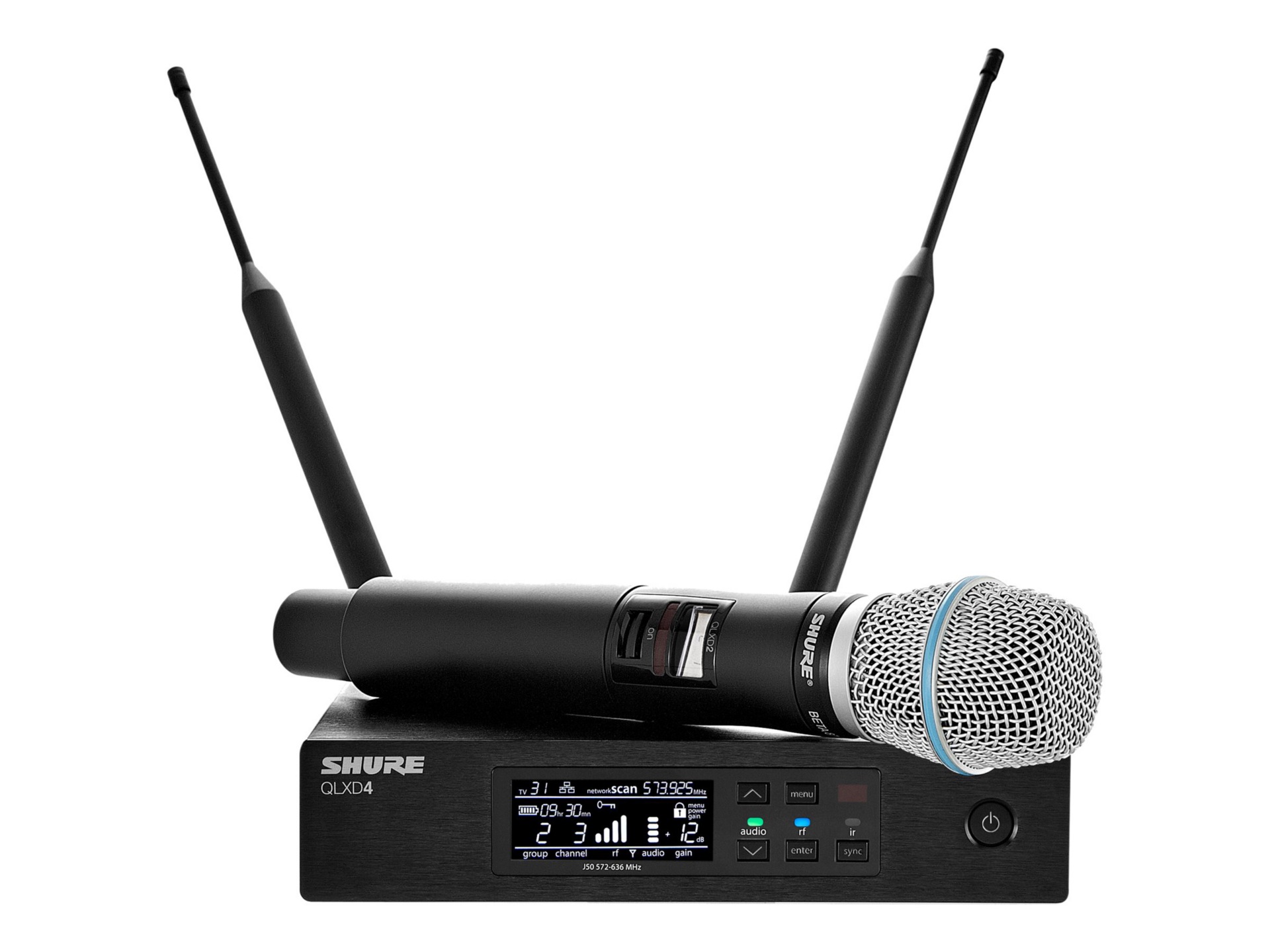 Shure QLX-D QLXD24/B87A - G50 Band - wireless microphone system