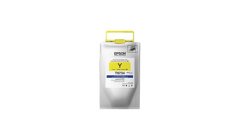 Epson T9734 - High Capacity - yellow - original - ink cartridge