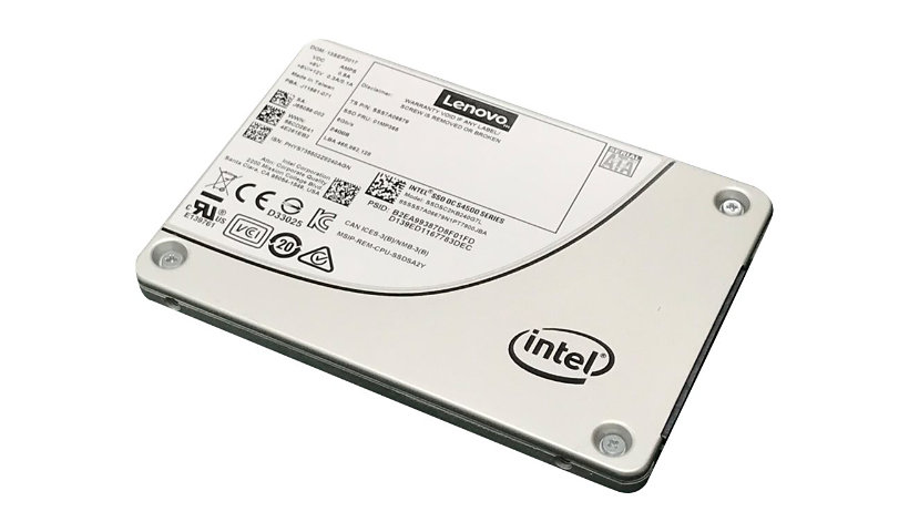 Intel S4500 Enterprise Entry G3HS - solid state drive - 960 GB - SATA 6Gb/s
