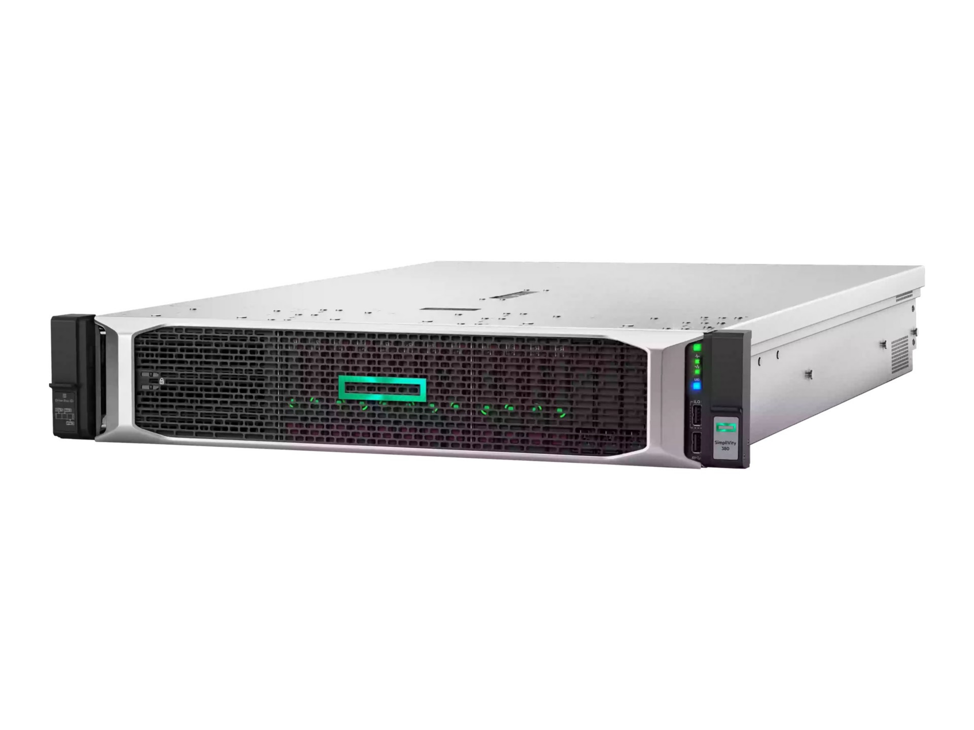 HPE Simplivity 380 Gen10 Node - rack-mountable - no CPU - 0 GB - no HDD