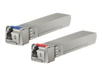 Ubiquiti U Fiber Single-Mode - Blue and Red transceivers pair - SFP+ transceiver module - 10 GigE