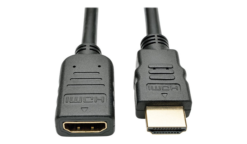 Eaton Tripp Lite Series High-Speed HDMI Extension Cable with Ethernet and Digital Video with Audio, Ultra HD 4K (M/F), 6