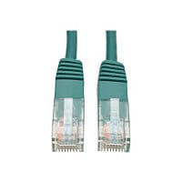 Eaton Tripp Lite Series Cat5e 350 MHz Molded (UTP) Ethernet Cable (RJ45 M/M), PoE - Green, 10 ft. (3.05 m) - patch cable