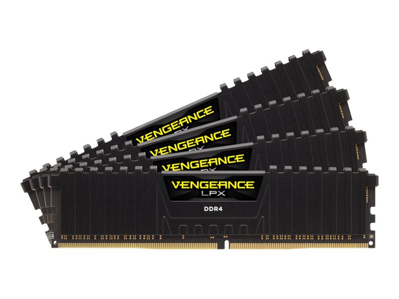 CORSAIR Vengeance LPX - DDR4 - kit - 64 GB: 4 x 16 GB - DIMM 288-pin - 2666