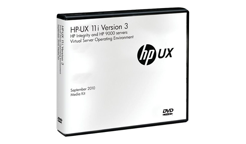 HP-UX Virtual Server Operating Environment - (v. 11i v3) - license - 4 core
