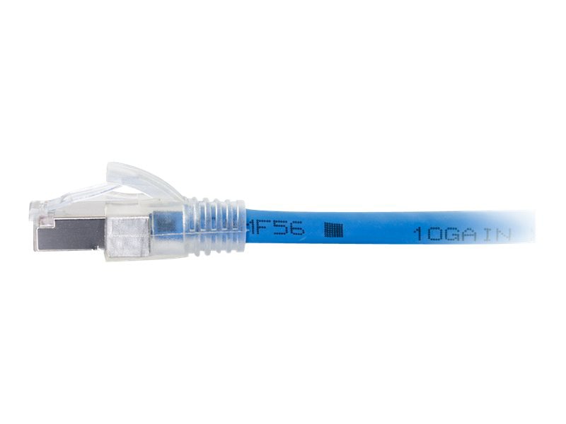 C2G 250ft HDBaseT Certified Cat6a Cable - Non-Continuous Shielding - CMP Plenum - patch cable - 76.2 m - blue