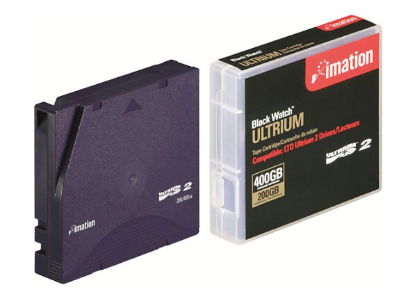 Imation LTO Ultrium 2 Tape Cartridge with Case – 200GB/400GB