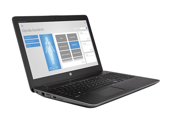 HP ZBook 15 G4 Mobile Workstation - 15.6" - Core i7 7700HQ - 16 GB RAM - 256 GB SSD + 1 TB HDD - US