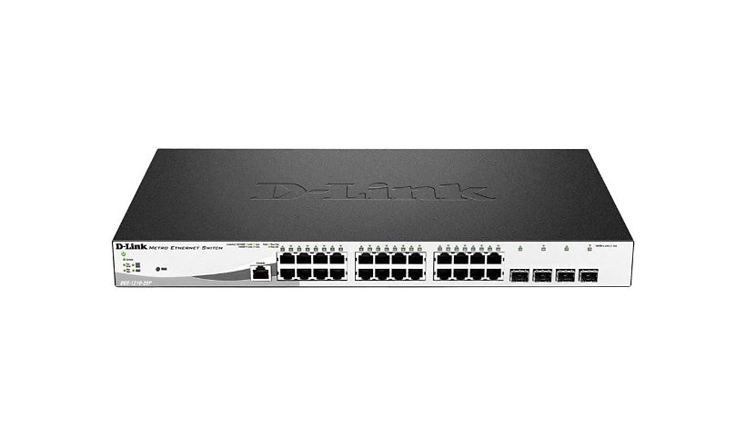 D-Link DGS 1210-28MP - switch - 28 ports - managed - rack-mountable