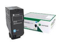 Lexmark - High Yield - cyan - original - toner cartridge - LRP - TAA Compliant