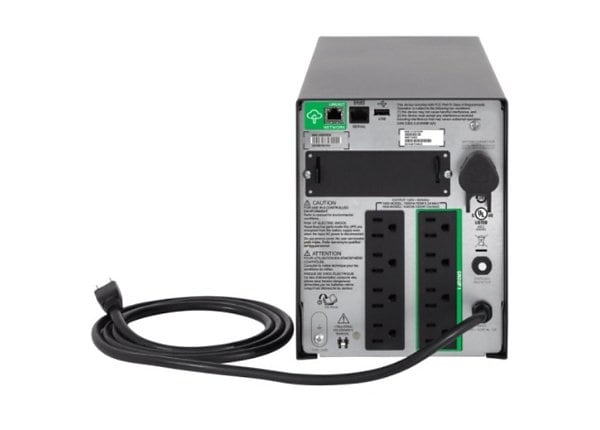 APC by Schneider Electric Smart-UPS 1500VA LCD 120V with SmartConnect -  SMT1500C - UPS Battery Backups 