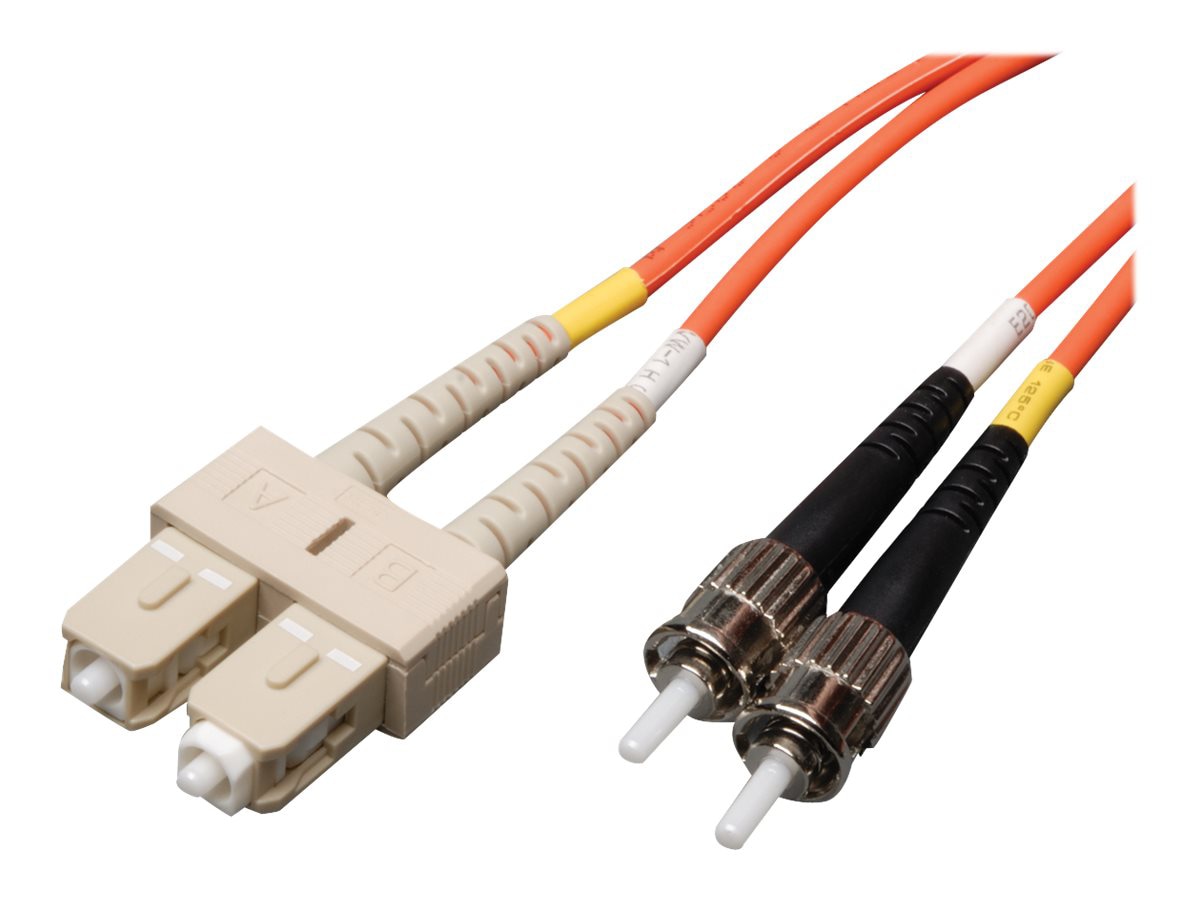 Eaton Tripp Lite Series Duplex Multimode 62.5/125 Fiber Patch Cable (SC/ST), 2M (6 ft.) - network cable - 1.8 m
