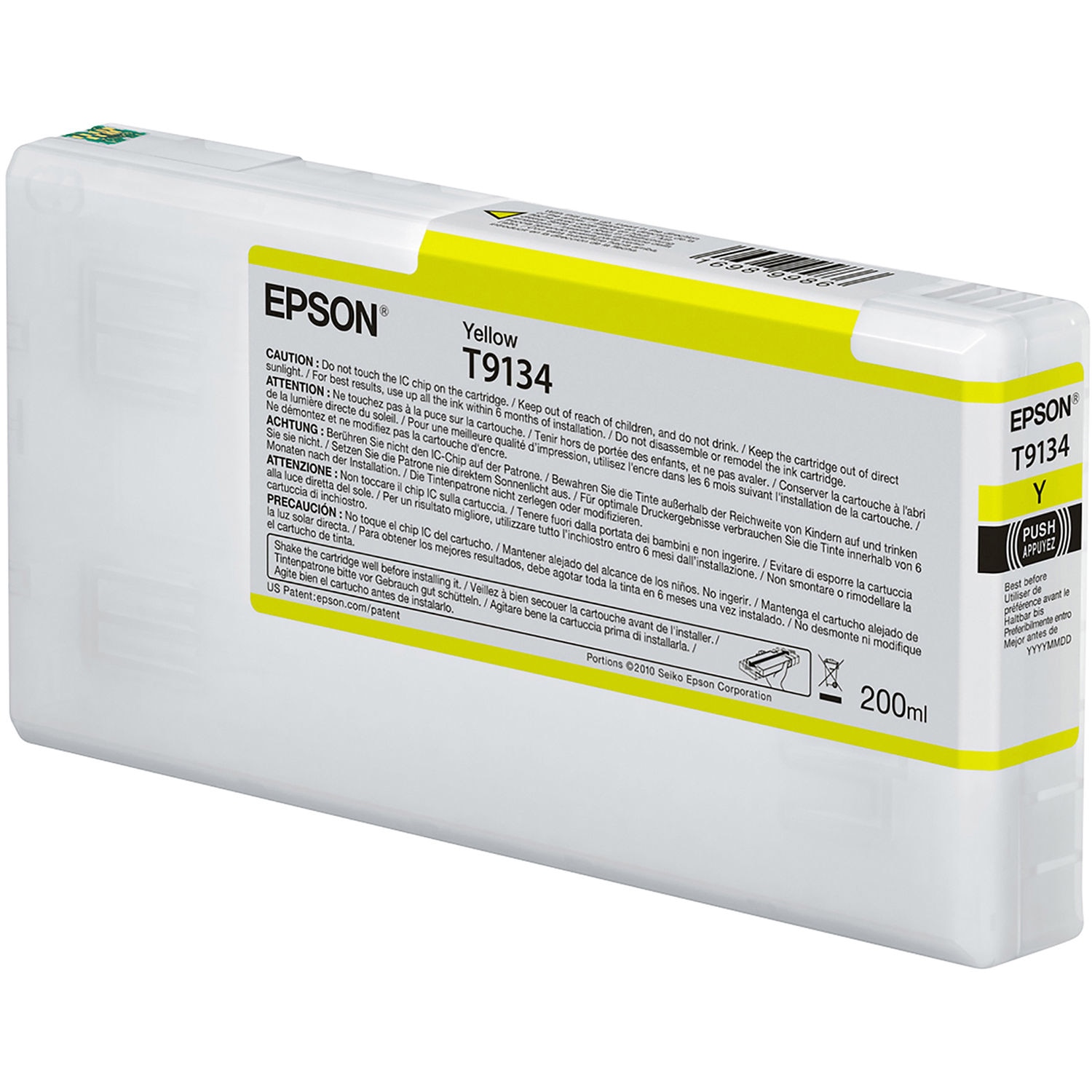 Epson T9134 - yellow - original - ink cartridge