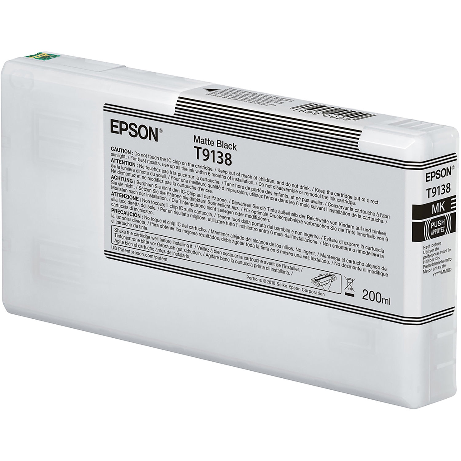 Epson T913 - matte black - original - ink cartridge