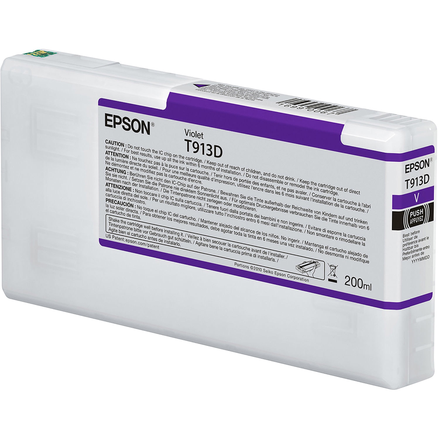 Epson T913 - violet - original - ink cartridge