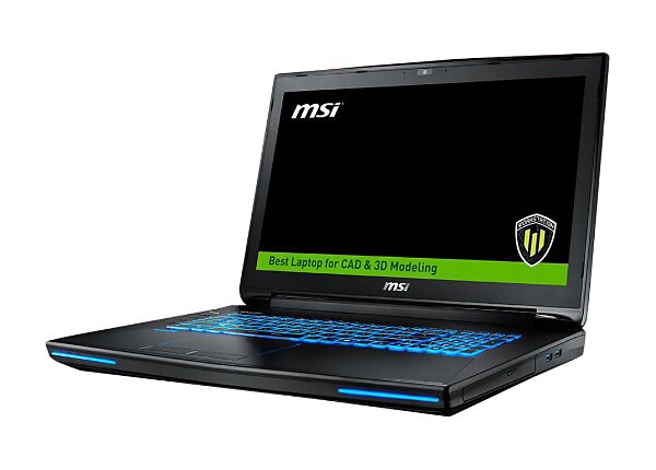 MSI WT72 6QN 259US - 17.3" - Core i7 6820HK - 64 GB RAM - 512 GB SSD + 1 TB HDD