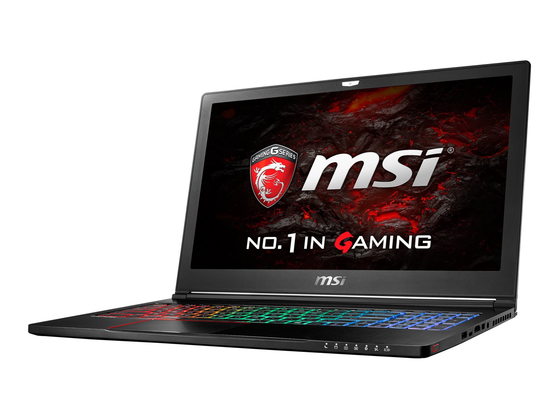 MSI GS63 Stealth-061 - 15.6" - Core i7 7700HQ - 16 GB RAM - 128 GB SSD + 1 TB HDD