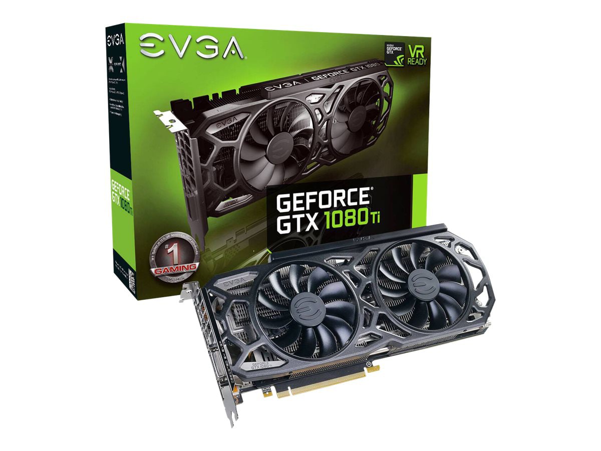 EVGA GeForce GTX 1080 Ti - Black Edition - graphics card - GF GTX 1080 Ti -