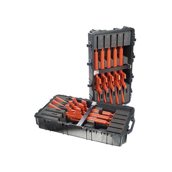 Pelican 1780 Transport Case with Rifle Foam Insert - Black