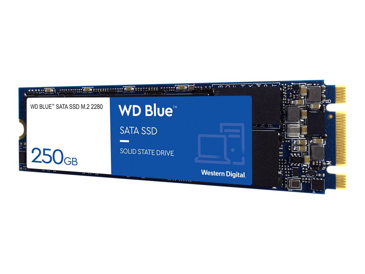 WD Blue 3D NAND SATA SSD WDS250G2B0B - SSD - 250 GB - SATA 6Gb/s