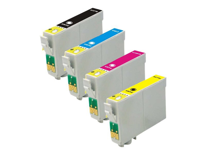 eReplacements EcoTek T069120-BCS-ER - 4-pack - black, yellow, cyan, magenta - remanufactured - ink cartridge