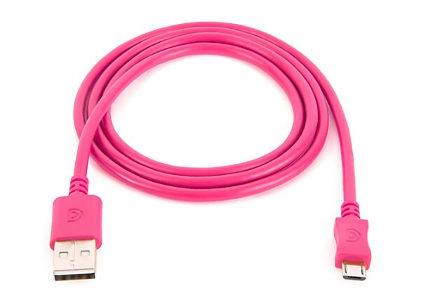 Griffin 3' Pink USB to Micro USB Cable