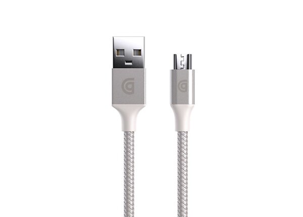 Griffin 5' Silver USB to M-USB Premium USB Cable