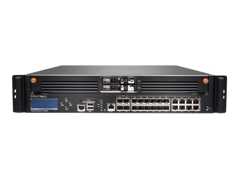 Sonicwall SuperMassive 9800 - Advanced Edition - security appliance - Secur