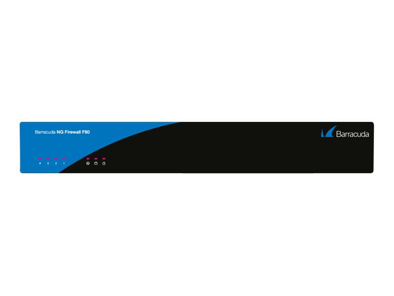 Barracuda NextGen Firewall F-Series F80 - Cold Spare - security appliance