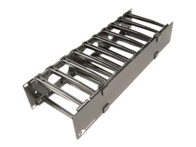 Siemon RouteIT Horizontal Cable Manager - rack cable management tray - 1U