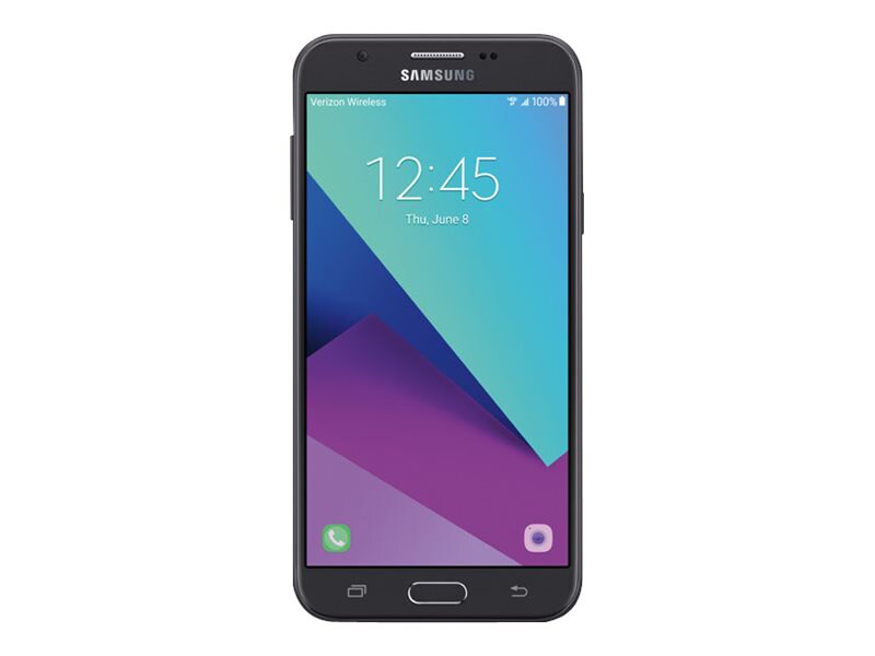 Samsung Galaxy J3 Eclipse - SM-J327V - black - 4G HSPA+ - 16 GB - CDMA / GSM - smartphone