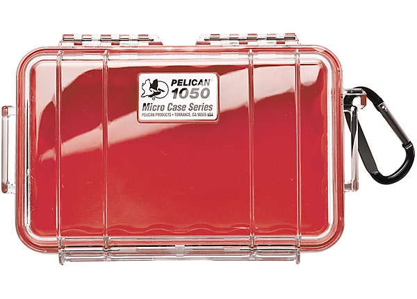 Pelican 1050 Micro Case Solid Red