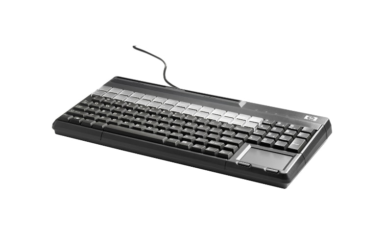 HP POS Keyboard with Magnetic Stripe Reader - keyboard - QWERTY US - FK218AA#ABA - Keyboards - CDW.com