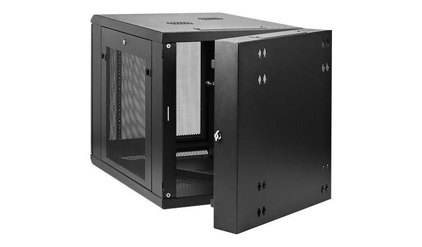 StarTech.com 12U 19" Wall Mount Network Cabinet - 24" Deep Hinged Vented Server Room Enclosure Locking Flexible IT