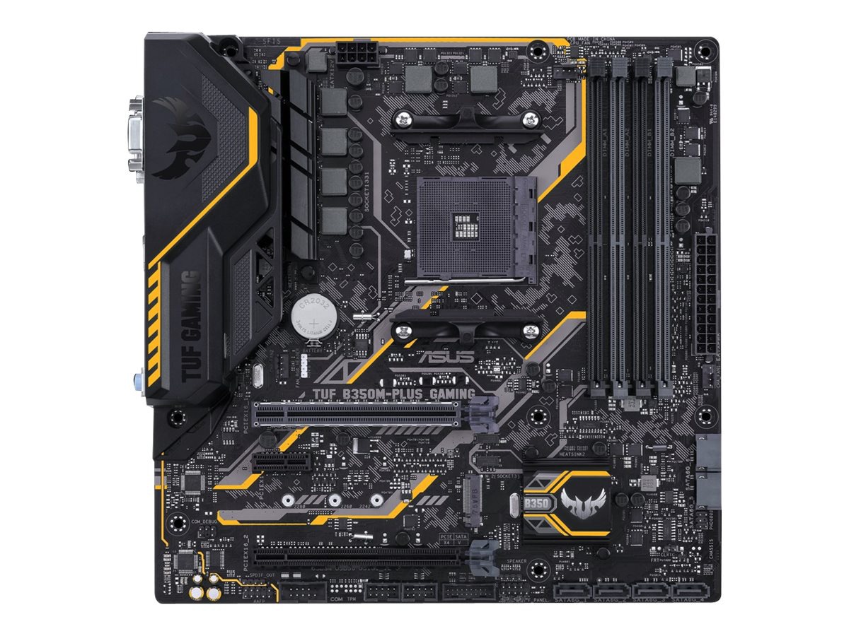 Asus TUF B350M-PLUS GAMING - motherboard - micro ATX - Socket AM4 - AMD B35