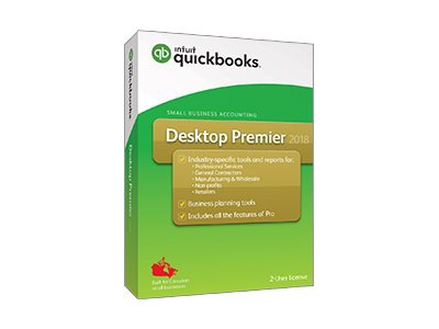 QuickBooks Desktop Premier 2018 - box pack - 2 users