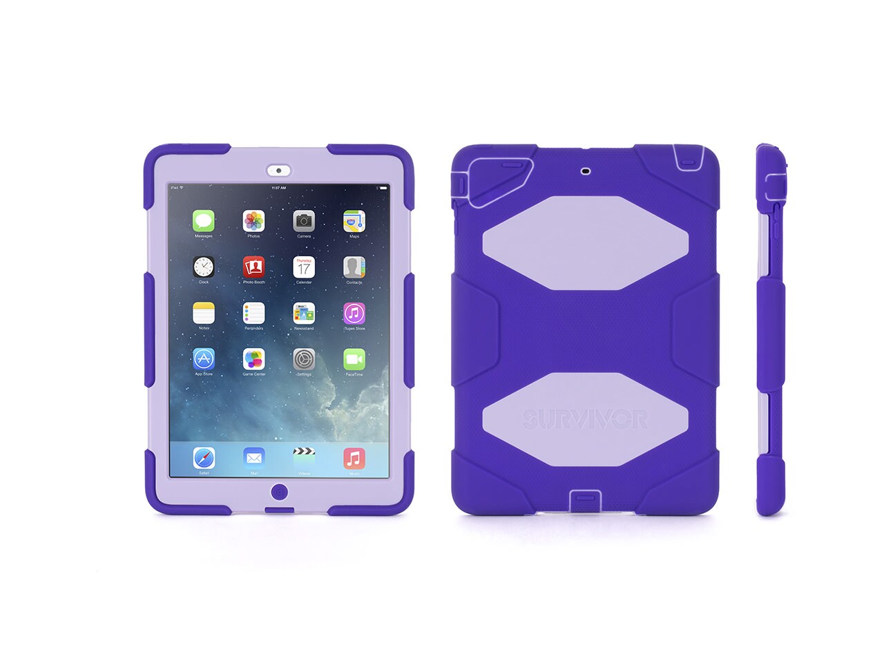 Griffin Purple Survivor All-Terrain Case