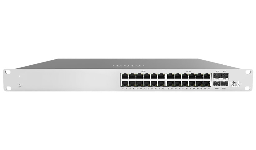 Cisco Meraki Cloud Managed MS120-24P - switch - 24 ports - managed - rack-mountable