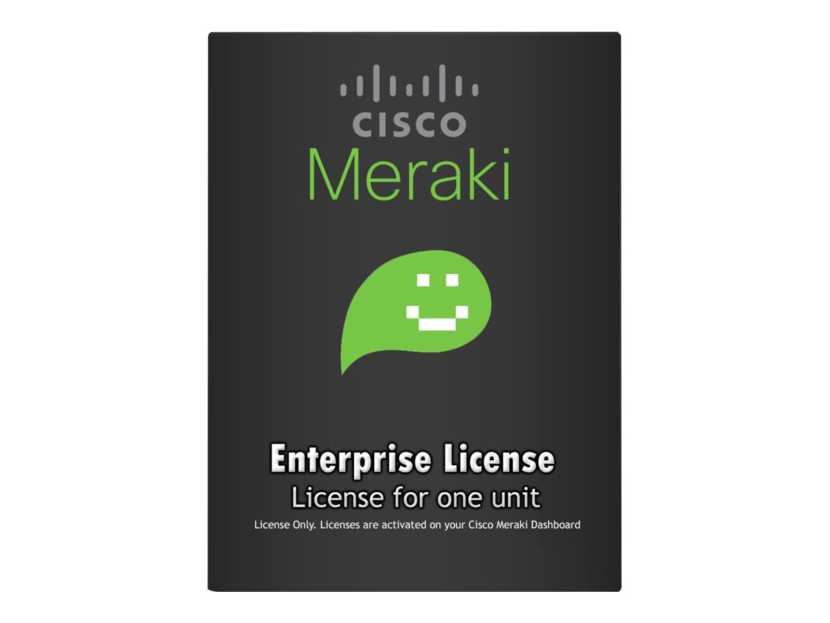 Cisco Meraki Enterprise - subscription license (3 years) + 3 Years Enterprise Support - 1 switch