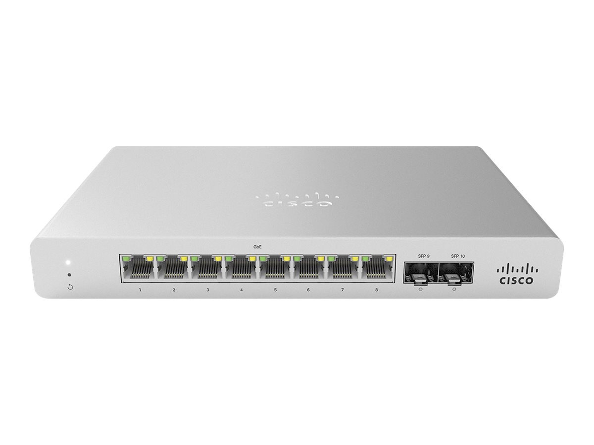 Cisco Meraki Cloud Managed MS120-8 - switch - 8 ports - managed