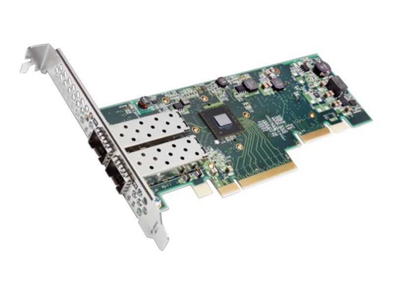 Solarflare Flareon Ultra SFN8522-PLUS - network adapter - PCIe 3.1 x8 - 10 Gigabit SFP+ x 2