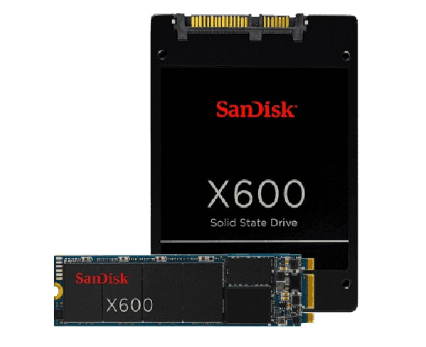 SanDisk X600 - SSD - 128 GB - SATA 6Gb/s