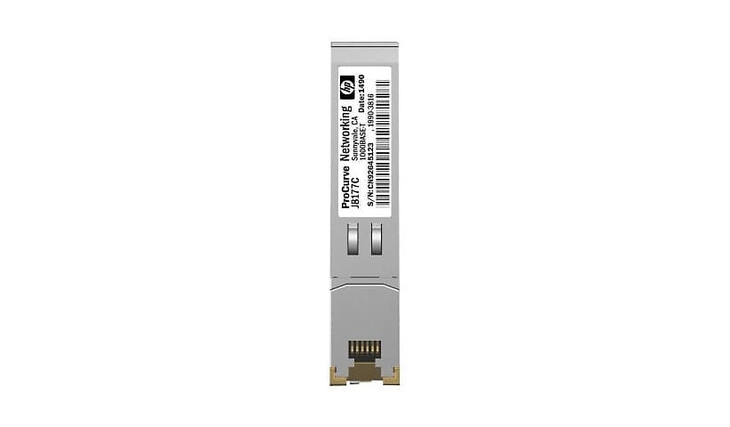 HPE X120 1G SFP RJ45 T XCVR