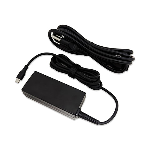 Total Micro USB-C AC Adapter, Dell Latitude 5290, 5490, 5590 - 45W