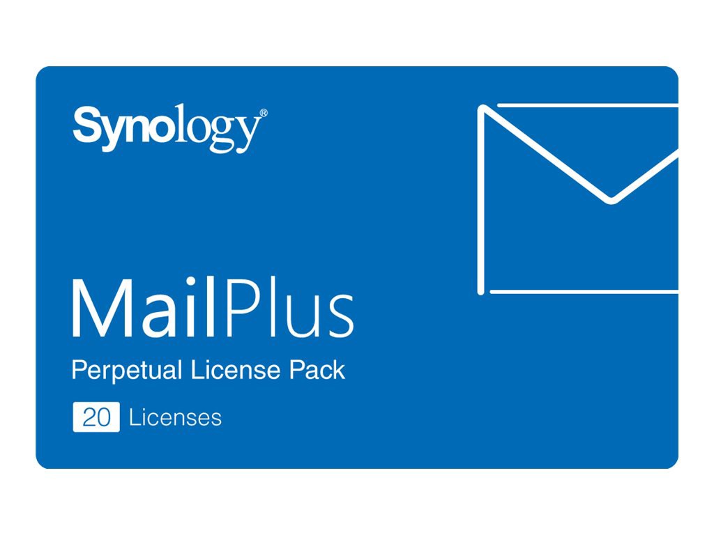 Synology MailPlus License Pack - license - 20 email accounts