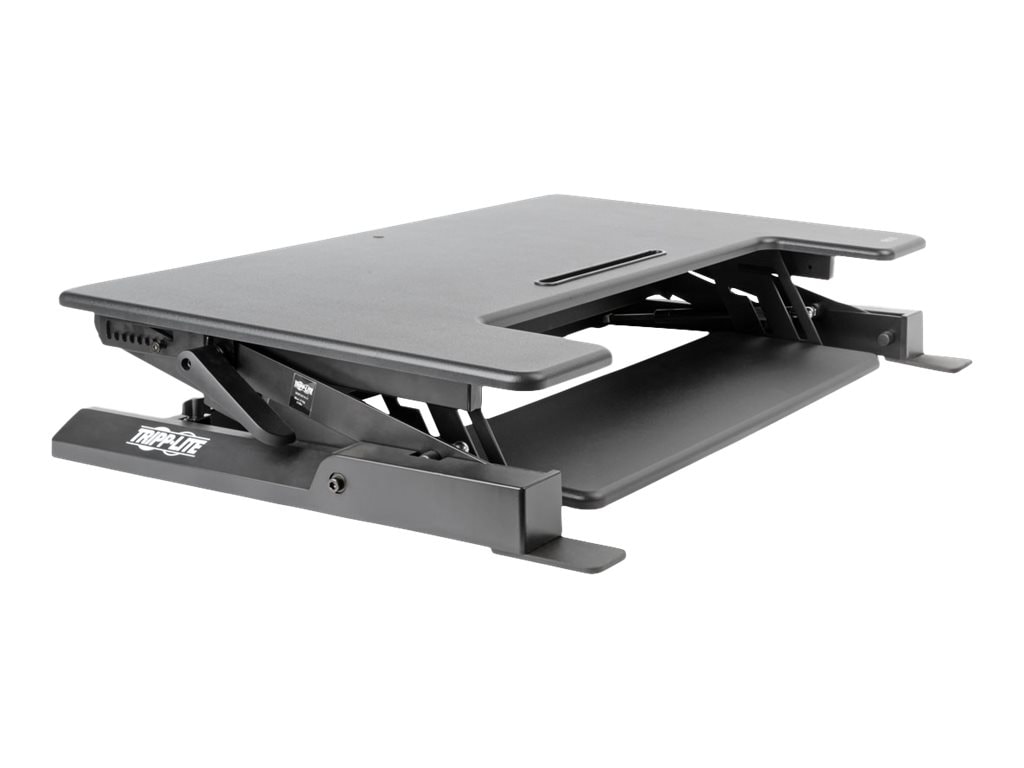 Tripp Lite Sit Stand Desktop Workstation Adjustable Standing Desk 36x22 in.  - standing desk converter - rectangular with