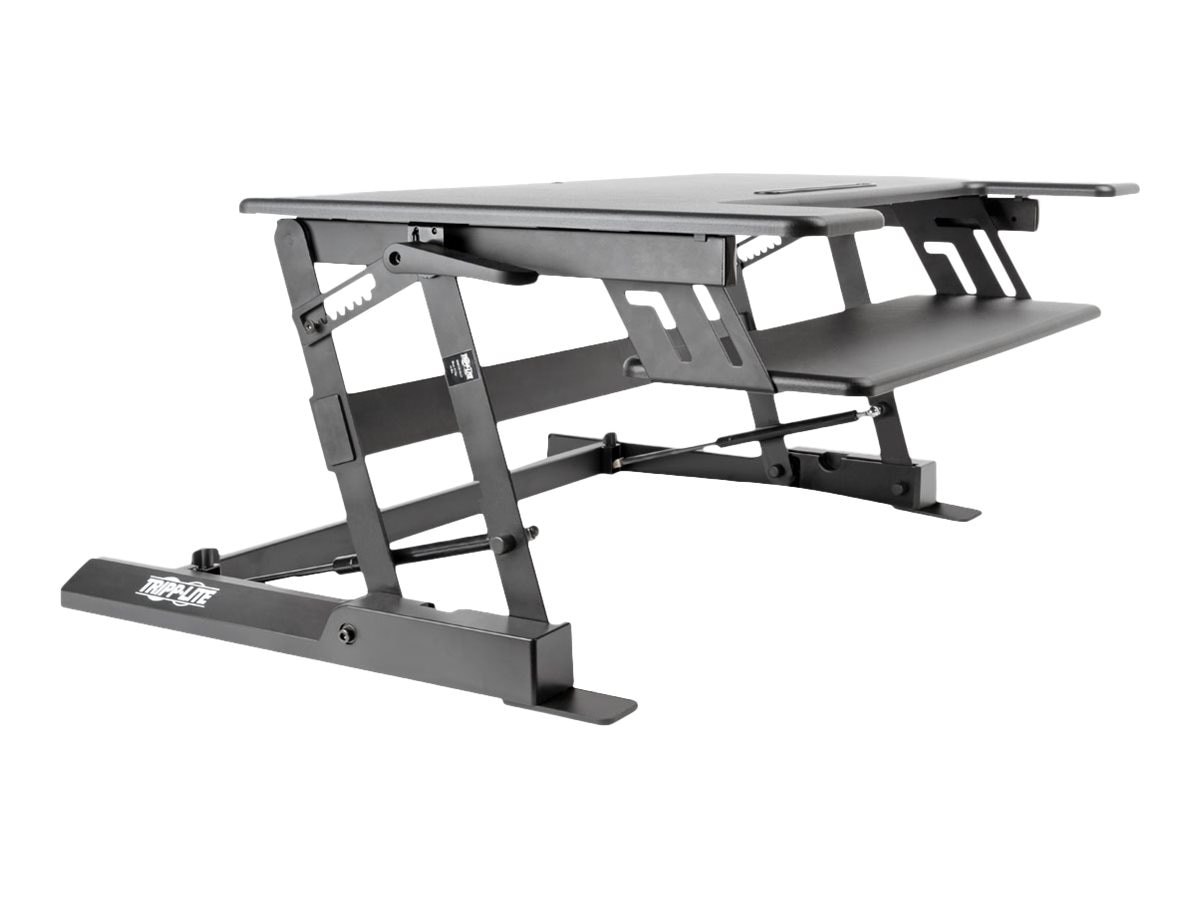 Thumbnail 3 of 16 for Eaton Tripp Lite Series WorkWise Height-Adjustable Sit-Stand Desktop Workstation - standing desk converter - rectangular