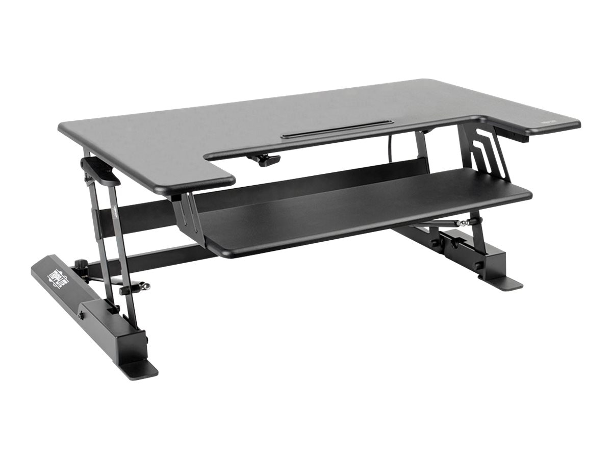 Thumbnail 5 of 16 for Eaton Tripp Lite Series WorkWise Height-Adjustable Sit-Stand Desktop Workstation - standing desk converter - rectangular