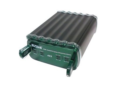 BUSlink CipherShield Dual Key Encryption CSE-16TRU3KKB - hard drive - 16 TB - USB 3.0 / eSATA-300
