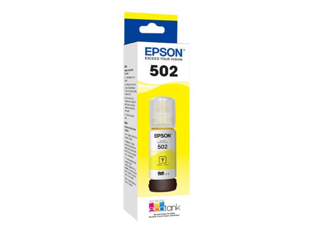 Epson 502 With Sensor - yellow - original - ink tank
